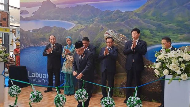 Wapres Ma'ruf Buka Paviliun Komoditas Indonesia di CAEXPO 2023 (Lisye-detikcom)