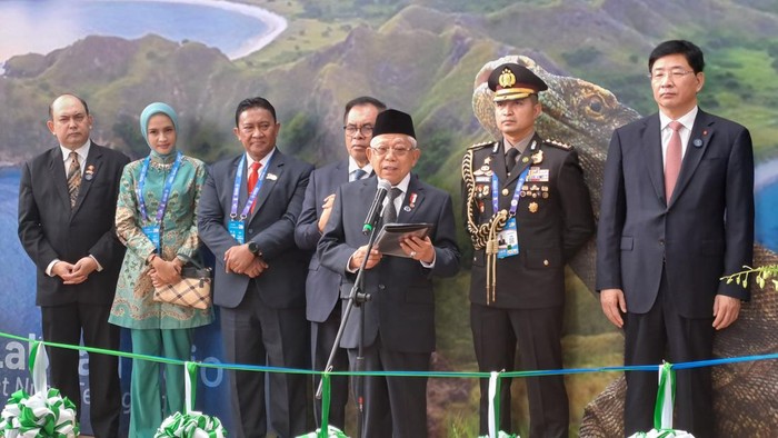 Wapres Maruf Buka Paviliun Komoditas Indonesia di CAEXPO 2023 (Lisye-detikcom)