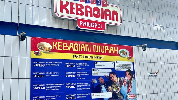 Jefri Nichol Buka Warkop, Menunya Mie Goreng Kecombrang hingga Es Teh Bioskop