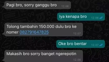 Sudah ditambahkan ya, Bro. Foto: Instagram/masabodohah