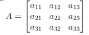 Determinan matriks ordo 3 x 3.