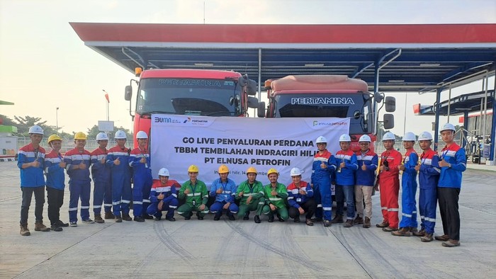 Elnusa Petrofin Salurkan BBM Perdana di Fuel Terminal Indragiri