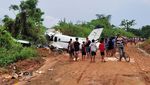 Foto-foto Pesawat Jatuh di Brasil yang Tewaskan 14 Orang