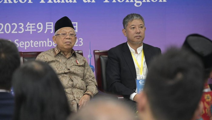 Foto: Maruf Amin dan Dawood (dok. SETWAPRES)