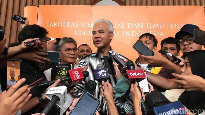 Ganjar Pranowo (Muhammad Fardan Kaftaro/detikcom)