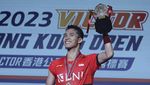 Juara Hong Kong Open 2023, Senyum Jojo Merekah