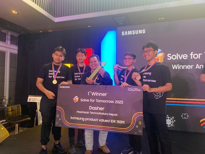 Juara 1 Samsung Solve for Tomorrow 2023, Tim Dasher