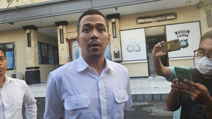 Kasat Reskrim Polres Gianyar, AKP Ario Seno Wimoko, Senin (18/9/2023). (Putu Krista/detikBali)