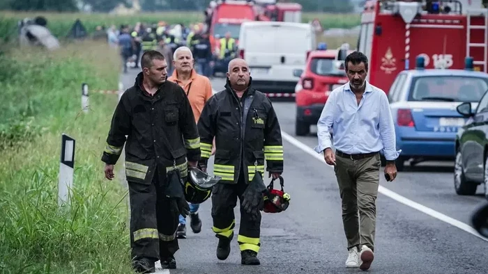 Kecelakaan jet tempur di Italia