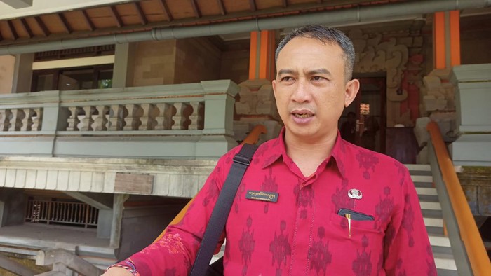 Kepala Dinas PUPRPKP Tabanan I Made Dedy Darmasaputra beberapa waktu lalu. (Chairul Amri Simabur/detikBali)