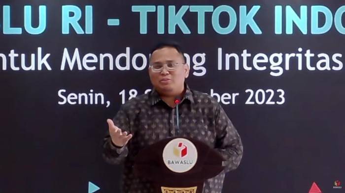 Ketua Bawaslu Rahmat Bagja