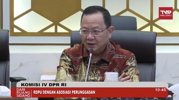 Komisi IV DPR RI RDPU dengan Asosiasi Perunggasan. (Tangkapan Layar Youtube Komisi IV DPR RI Channel)