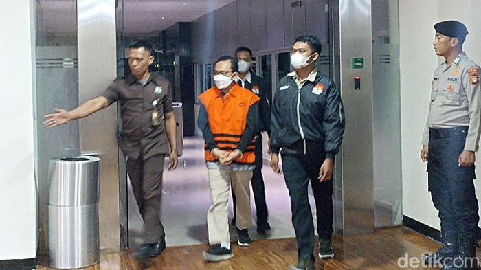 Kuncoro Wibowo ditahan KPK. (Tiara Aliya/detikcom)