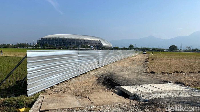 Lokasi TPS Sementara di kawasan Gedebage, Bandung