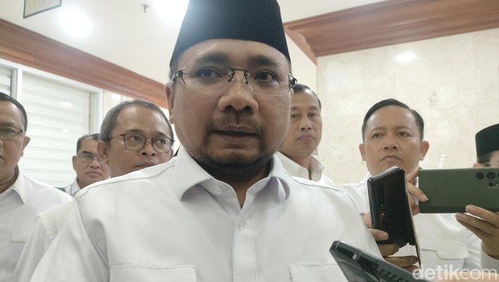 Menag Yaqut Cholil Qoumas (Dwi R/detikcom)