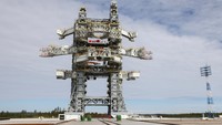 A view shows the launch facility at the Vostochny Сosmodrome in the far eastern Amur region, Russia, September 13, 2023. Sputnik/Artem Geodakyan/Pool via REUTERS ATTENTION EDITORS - THIS IMAGE WAS PROVIDED BY A THIRD PARTY.