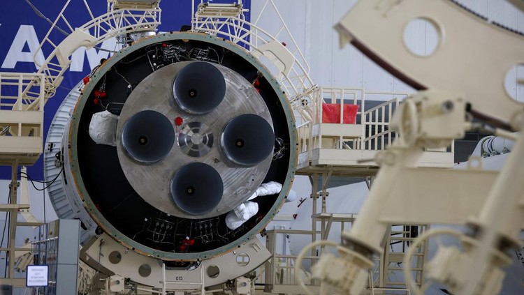 A view shows the launch facility at the Vostochny Сosmodrome in the far eastern Amur region, Russia, September 13, 2023. Sputnik/Artem Geodakyan/Pool via REUTERS ATTENTION EDITORS - THIS IMAGE WAS PROVIDED BY A THIRD PARTY.