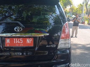 Terungkap Pemilik Mobdin Pelat M Diduga Kabur Usai Serempet Mobil di Malang