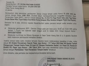 Miris... Tunggakan Iuran Pedagang Tanah Abang Ternyata Sebesar Ini