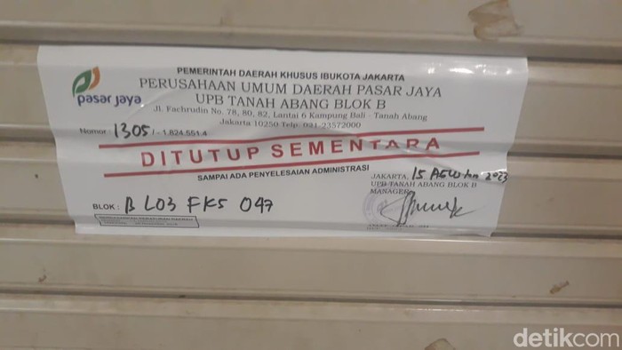 Pasar Tanah Abang Terkini Pasar Tanah Abang Terkini