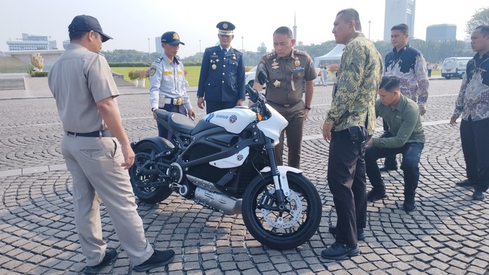 Pemprov DKI bakal beli moge listrik untuk patwal tahun depan (Brigitta/detikcom)