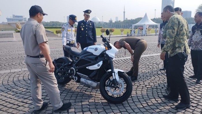 Pemprov DKI bakal beli moge listrik untuk patwal tahun depan (Brigitta/detikcom)