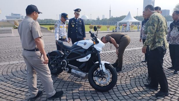 Pemprov DKI bakal beli moge listrik untuk patwal tahun depan (Brigitta/detikcom)