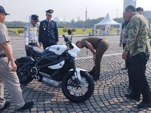 Dishub DKI Ganti Moge Listrik buat Patwal, Pakai Harley-Davidson Livewire?