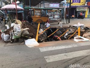 Warga Ingin Galian Saluran Air di Jl Asem Baris Tebet Cepat Rampung