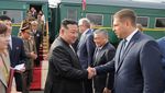 Pulang ke Korut, Kim Jong Un Tempuh 254 Km Naik Kereta dari Rusia