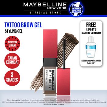 Rekomendasi maskara alis dari Maybelline.