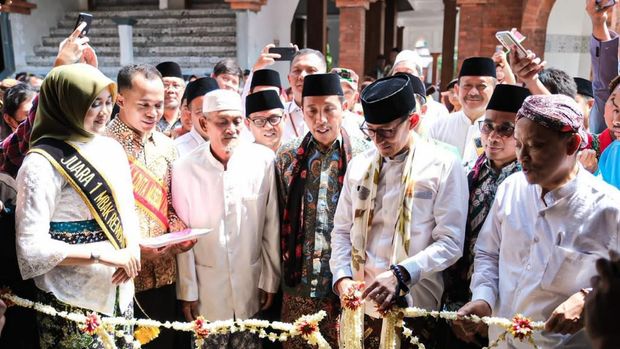 Sandiaga Resmikan Museum Islam Nusantara