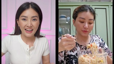 Sarwendah Lahap Lalapan dan Bikin Bekal Anak, Ini Potretnya