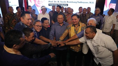 Momen SBY Bertemu Prabowo, Nyatakan Siap Turun Gunung di 2024