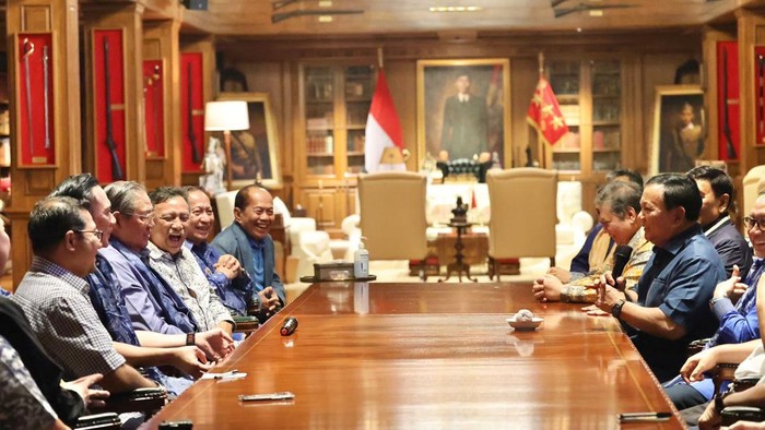 SBY ke kediaman Prabowo Subianto, Hambalang, Bogor.