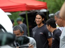 Sean Gelael Geber Mobil Baru di Putaran Ketiga Danau Toba Rally 2023