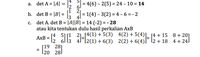 Rumus Determinan Matriks: Jenis, Sifat, Contoh Soal, Dan Cara Menghitungnya