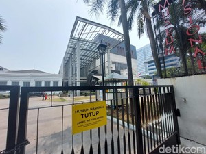 Maaf, Museum Nasional Tutup Sampai Akhir Tahun