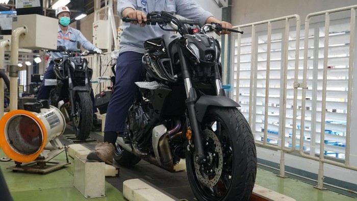 Yamaha Indonesia jadi basis produksi moge MT-07