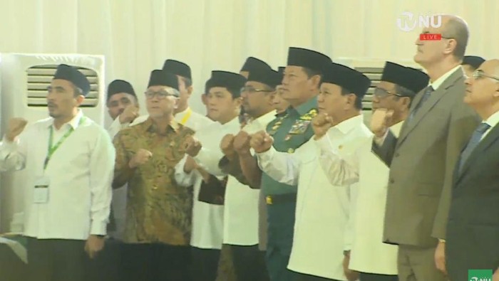 Zulhas hingga Prabowo Dampingi Jokowi