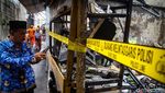 Api Padam, Rumah Terbakar di Cilandak Digaris Polisi