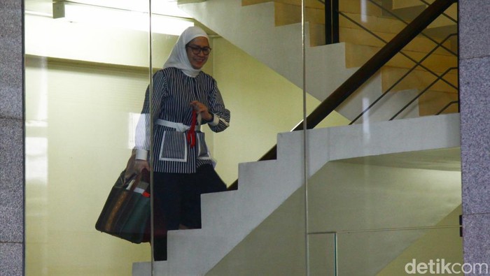 Eks Dirut Pertamina Karen Agustiawan Diperika KPK Eks Dirut Pertamina Karen Agustiawan Diperika KPK