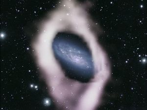 Galaksi Baru Ditemukan oleh Astronom, Bentuk Spiral & Terbungkus Pita Hidrogen