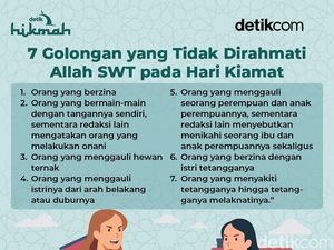 Infografis: 7 Golongan yang Tidak Dirahmati Allah SWT pada Hari Kiamat