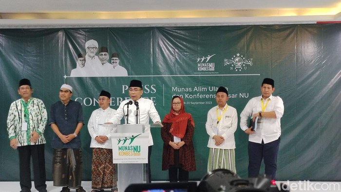 Gus Yahya dalam Munas NU 2023
