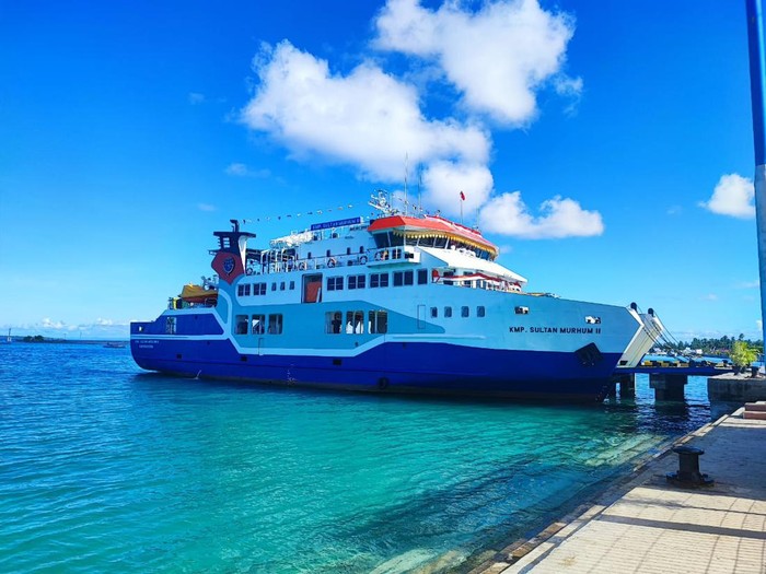 Ilustrasi kapal ferry