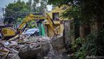 Jalan Mau Dilebarkan, Bangunan di Simpang Sasak Tangsel Dibongkar