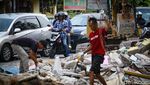 Jalan Mau Dilebarkan, Bangunan di Simpang Sasak Tangsel Dibongkar