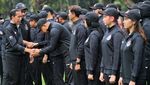 Momen Jokowi Lepas Kontingen Indonesia ke Asian Games