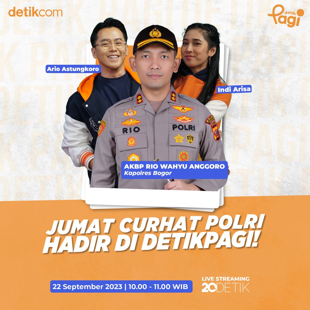 Jumat Curhat detikPagi dengan Kapolres Bogor AKBP Rio Wahyu Anggoro